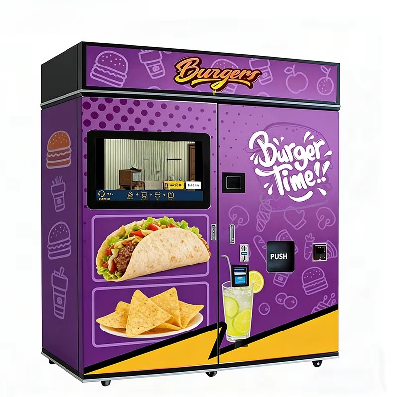 Microwave Oven - Máquina Expendedora de Comida Rápida Personalizada