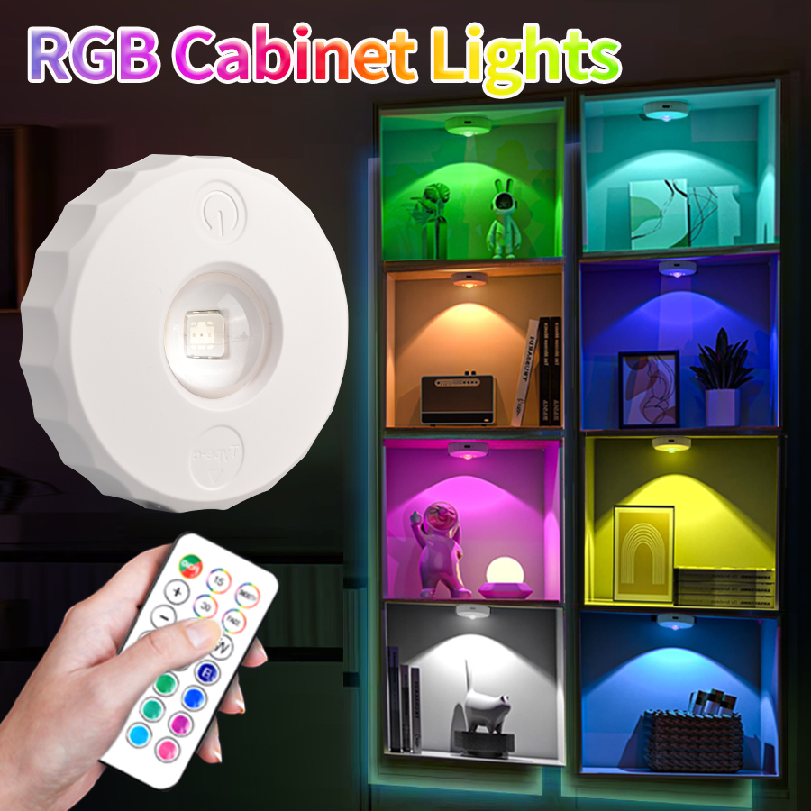 Kitchen Appliances Cabinet - Luz LED para Gabinete, RGB, Control