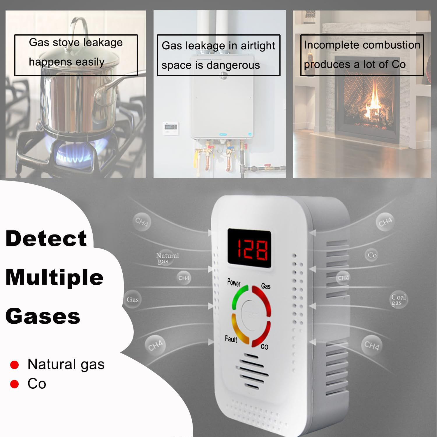 Detector de monóxido de carbon - Kitchen Appliances Video reseña y precio