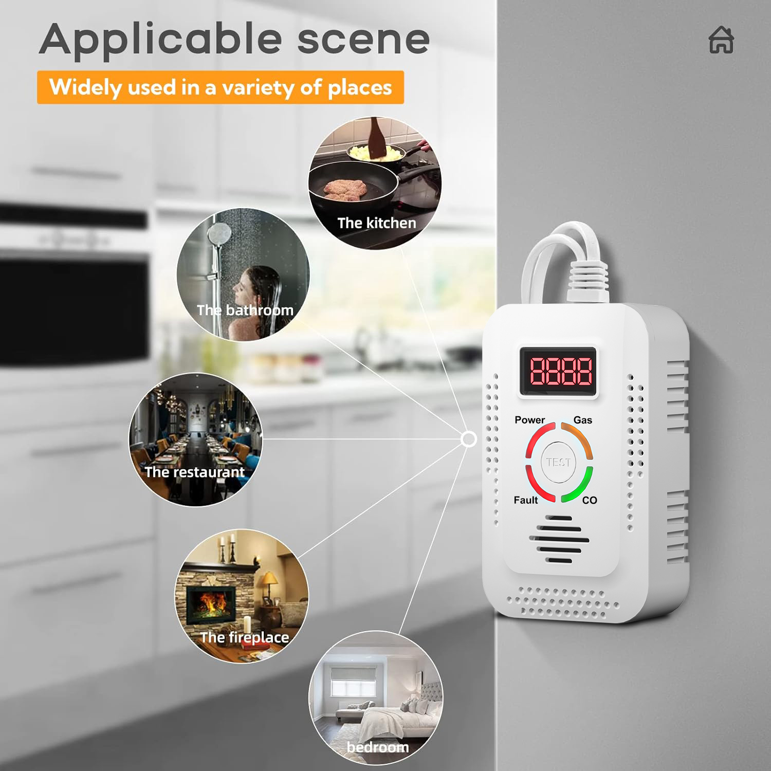 Detector de monóxido de carbon - Kitchen Appliances Video reseña y precio