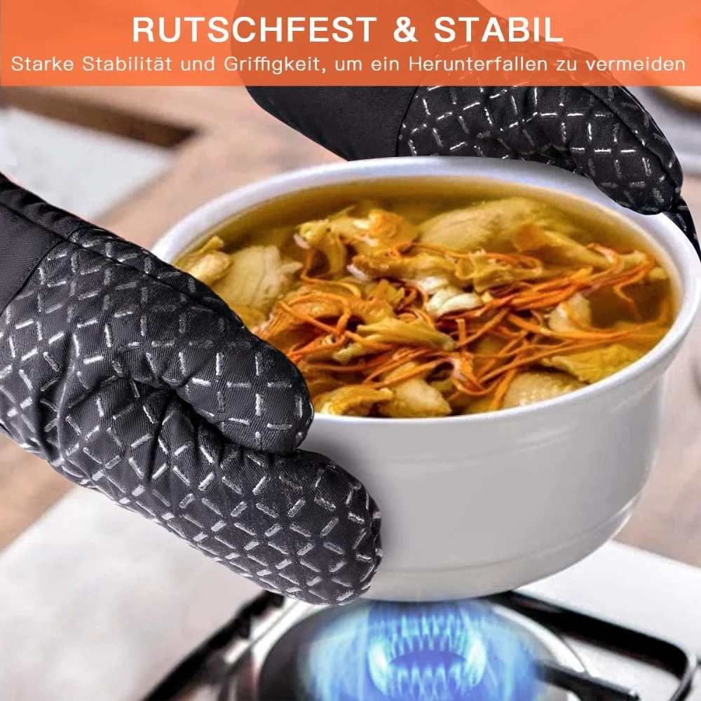4 guantes de silicona para hor - Microwave Oven reseña y precio