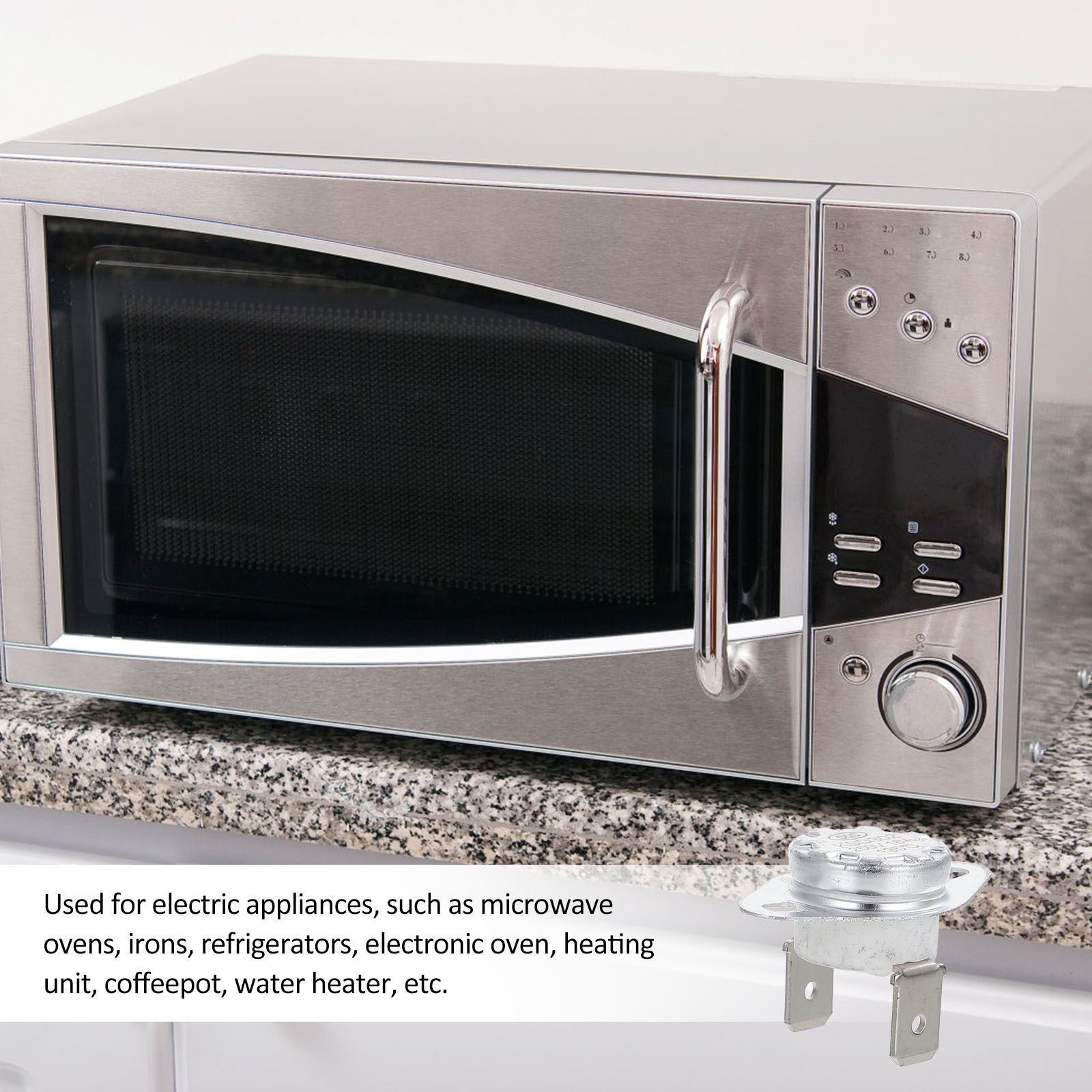 4 interruptores de control de  - Microwave Oven reseña y precio