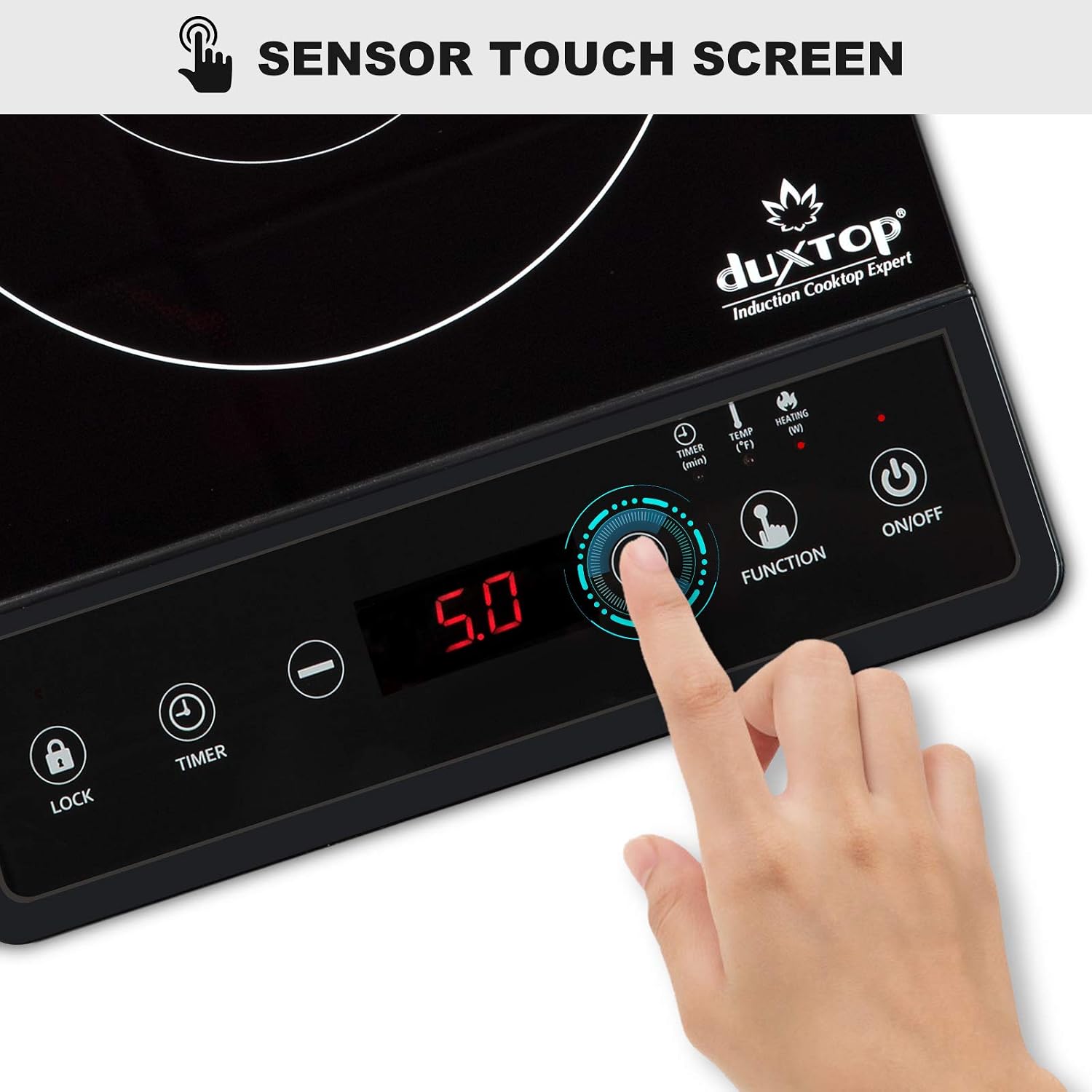 Placa de Inducción Portátil, H - Induction Cooktop Portable reseña y precio