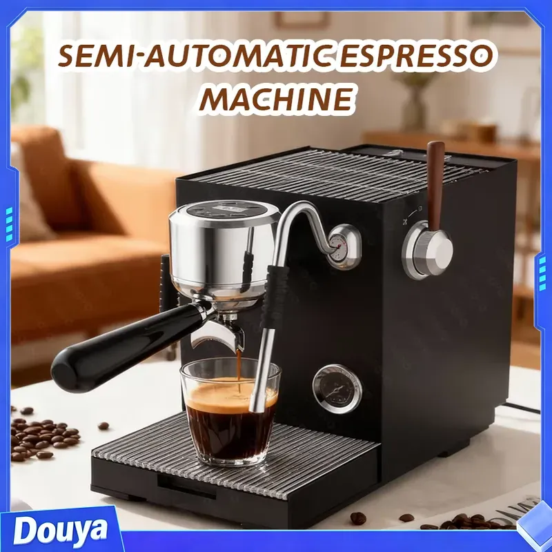 Máquina de Espresso Semiautomá - Coffee Maker reseña y precio